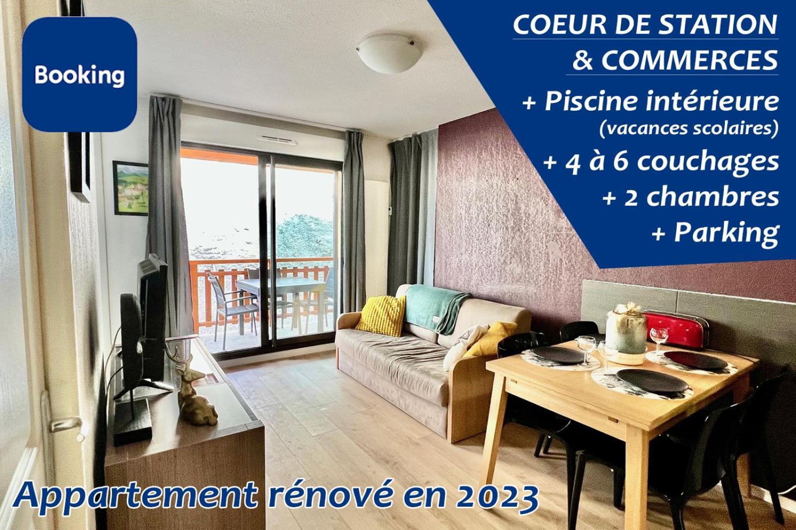 Appartement Familial Avec Parking Centre Valberg Péone Esterno foto