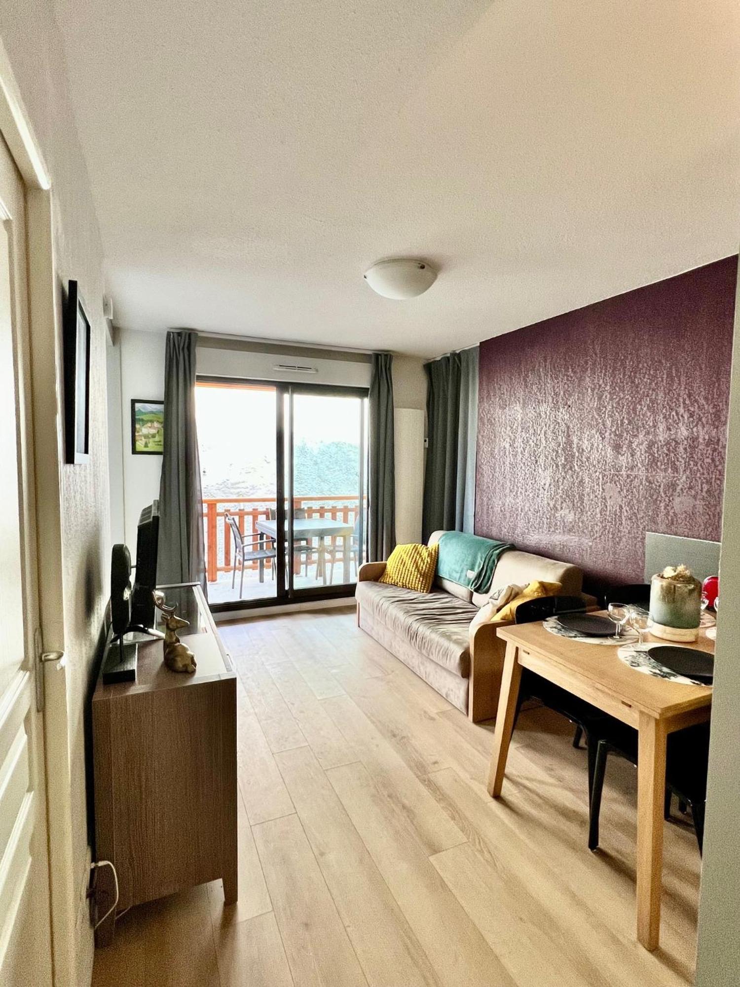 Appartement Familial Avec Parking Centre Valberg Péone Esterno foto