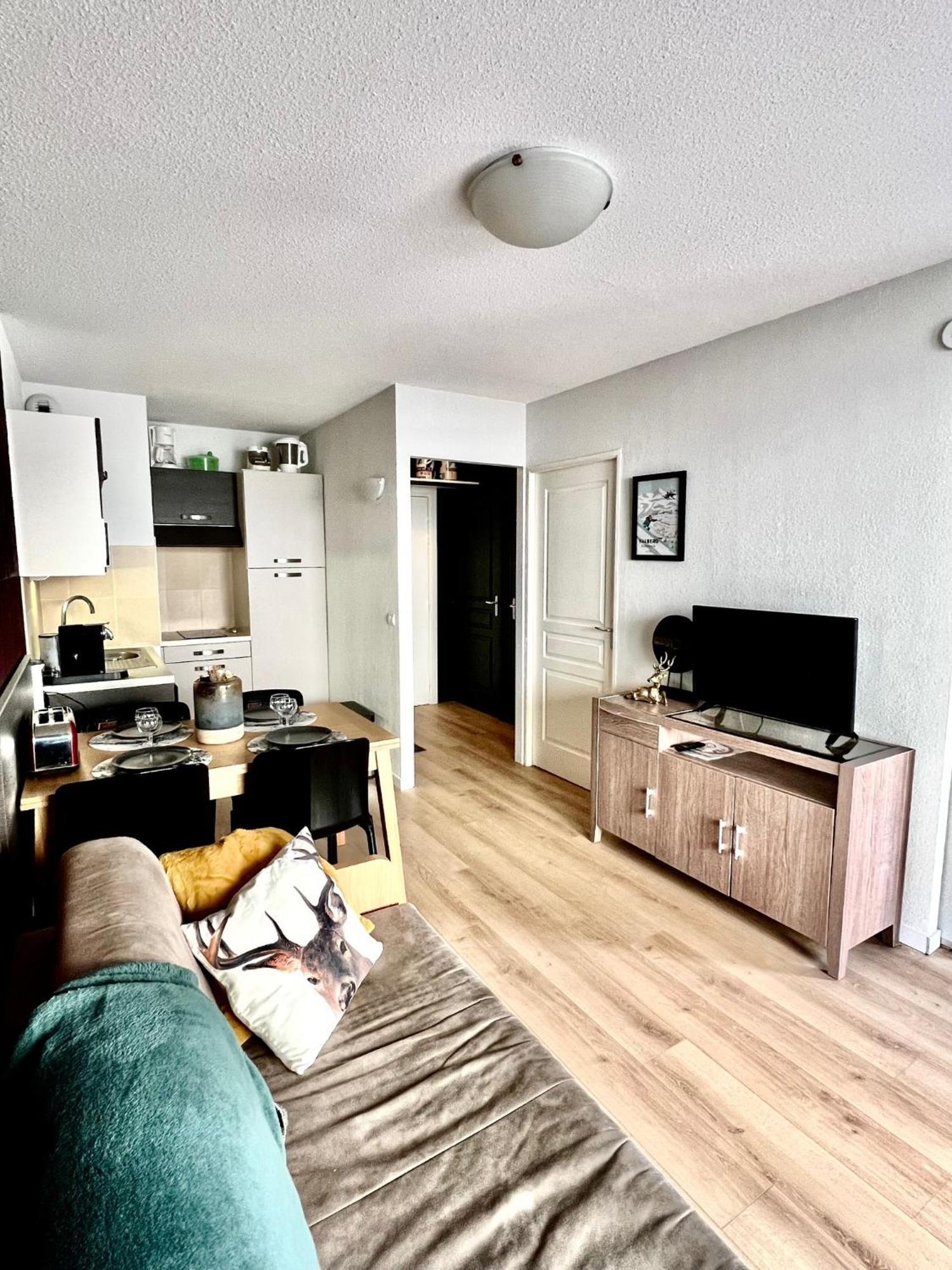 Appartement Familial Avec Parking Centre Valberg Péone Esterno foto
